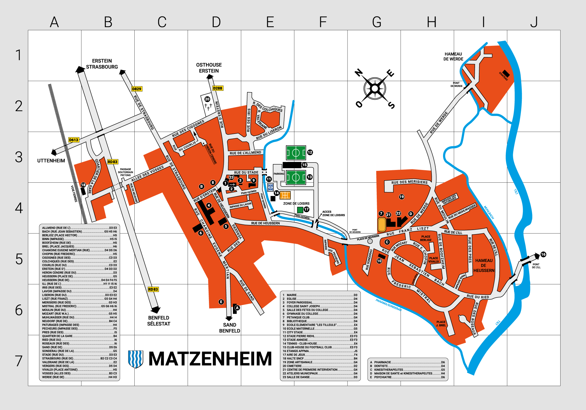 Plan de Matzenheim