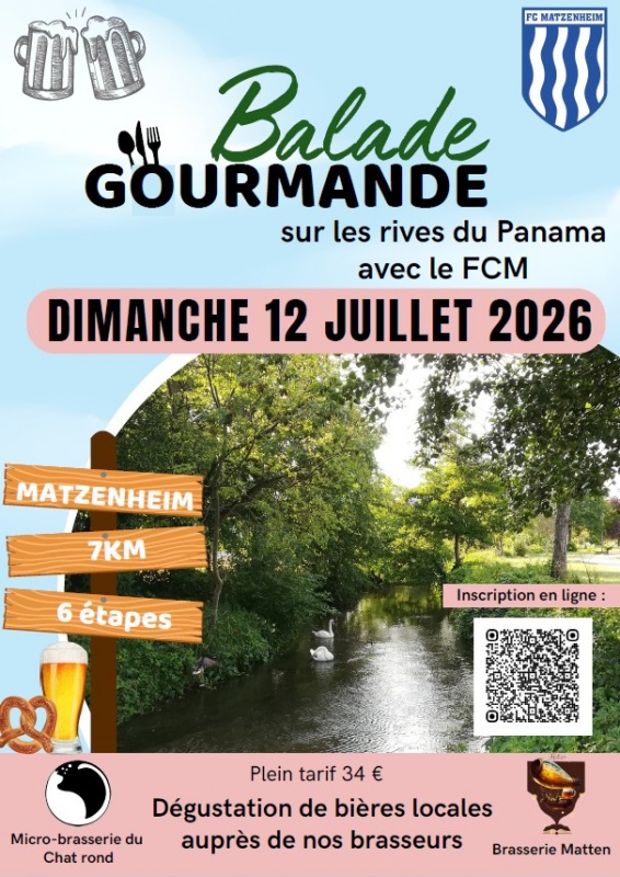Ballade gourmande 12 juillet 2026